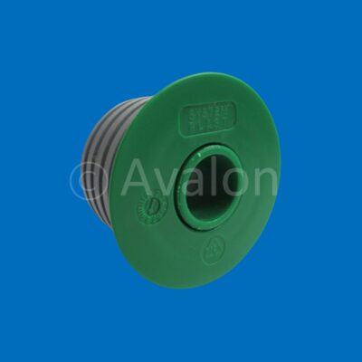Roller Flanged Green 57od x 20id x 43 Rubber